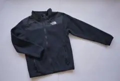 130cm ノースフェイス キッズ フリースジャケット K黒 NAJ72247
