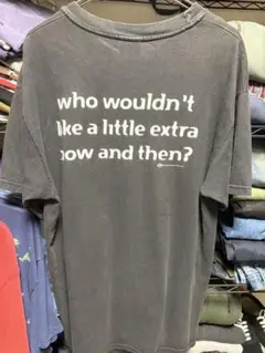 00s 90s Hanes vintage tシャツ メッセージ 企業
