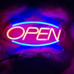 ★OPEN ネオンサイン USB給電 ディスプレイ３０cm×１４cm★のサムネイル