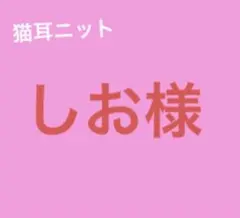 しお様 専用出品