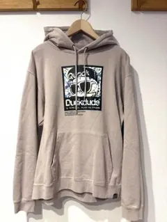 B ONE SOUL グレー フード付きパーカー M