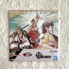 ONE PIECE 一番くじ　ワノ国編　h賞　和色紙