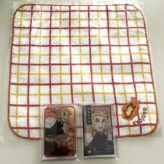 鬼滅の刃　煉獄　全集中展ハンドタオル新品未開封　アクリルスタンドのサムネイル