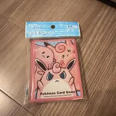【ポケカ】ポケモンカード デッキシールド ラッキー&プクリン&ピクシー　未開封のサムネイル