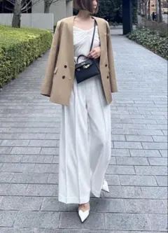 conte＞サテン カシュクール オールインワン - メルカリ