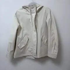 GUフード付アウターベージュ
