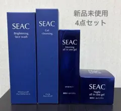 ◎新品未開封◎4点セット◎SEAC シーク クレンジング 洗顔フォーム クリーム ◎新品未開封◎4点セット◎SEAC シーク クレンジング 洗顔フォーム