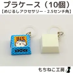 チロルチョコリメイク！プラケース10個セット(めじるしアクセサリー2.5センチ)