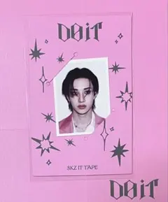 スキズ　DOIT ACCORDION アコーディオン封入IDフォト　バンチャン