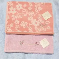 ローラアシュレイ❤リトルヴェニス❤グレイスリン❤フェイスタオルセット