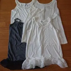 タンクトップ キャミソール4点セット