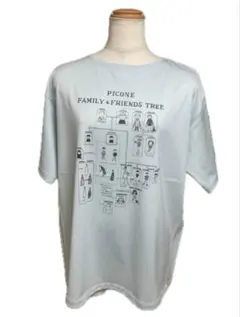 ２０２６　ピッコーネ　Tシャツ　ライトブルー　４０　ゆったりサイズのサムネイル