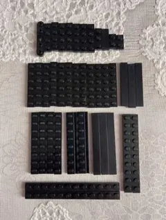 LEGOブラック ブロック プレート まとめ売り