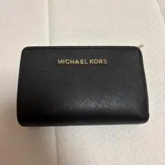 MICHAEL KORS ブラック 二つ折り財布
