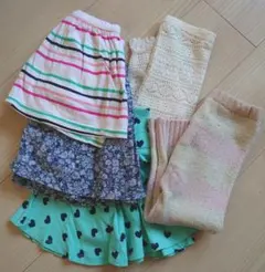 ☆美品☆2歳 ガールズボトムス5点☆90-95cm (2歳)☆