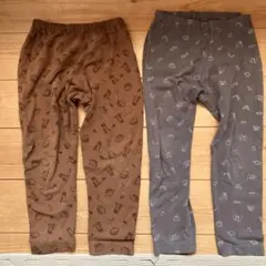 UNIQLOレギンスパンツ　100センチ２枚セット