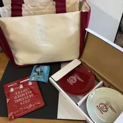 コメダ珈琲 2026福袋 寿　プレート トートバッグ コーヒー豆菓子おまけ