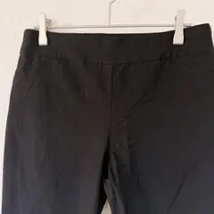美品✨️【6】 ブラック ストレッチ スキニーパンツ ウエストゴム カジュアル