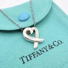 TIFFANY ティファニー ネックレス ラビングハート シルバー 925