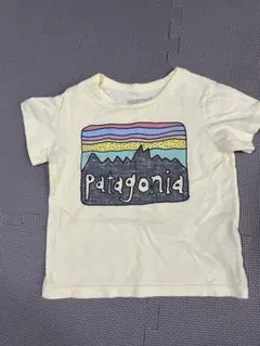 Patagonia イエロー Tシャツ 100%オーガニックコットン　2T