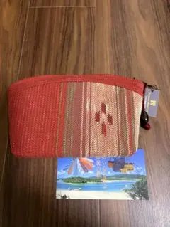 新品✨八重山ミンサー織　ポーチ