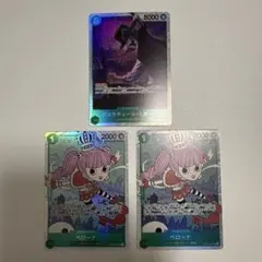 ワンピース　ペローナSR OP12-034 ミホークSR OP12-030他