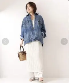 美品⁑スピックアンドスパン　カシミヤ混　フーディニットロングワンピース　ネイビー 2025年最新】スピックアンドスパンニットワンピースの人気