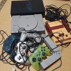 【ジャンク】レトロゲーム機 本体 まとめ売り PS2 PS1 ファミコン