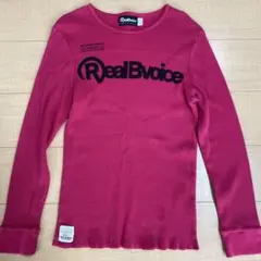 RealBvoice ピンク 長袖 Tシャツ Lのサムネイル