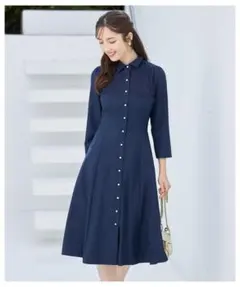 tocco✨新品☆トッコクローゼット ワンピース　パールボタン セレモニー