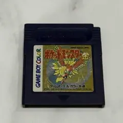 【動作確認済】ポケットモンスター金 ゲームボーイカラーソフト ホウオウ