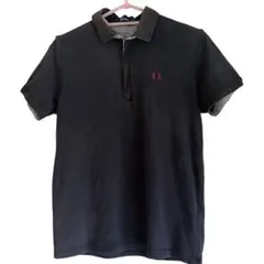 FRED PERRY ポロシャツ ブラック ギンガムチェック Mのサムネイル