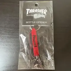 【希少】未使用 THRASHER ボトルオープナー レッド