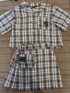 JENNI love チェック柄 セットアップ