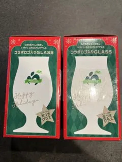 ミセスグリーンアップル　足つきグラス　新品　未使用　コラボ