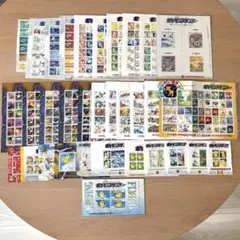 希少】ポケモンスタンプ 記念シート 10シート+ストックブック まとめ