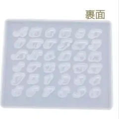 ❤︎ レジン ネイルパーツ アルファベット 数字 シリコンモールド オタク ❤︎