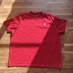 希少 3XL Apple ロゴTシャツ レッド アップル 純正 ゆるだぼ 企業Tのサムネイル