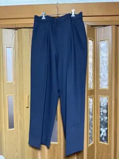 ユニクロ　タックワイドパンツ　XXL ネイビー　最終値下げ