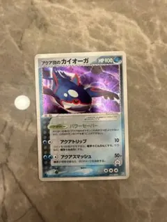 希少】カイオーガ ずかんカード ホロ ポケモン - メルカリ