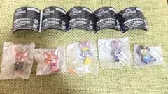 【匿名配送】ズートピア2 めじるしアクセサリー　コンプリートセット
