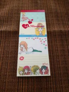 新品】水森亜土 メモ帳、ミニメモ帳 2冊セット 平成レトロ - メルカリ
