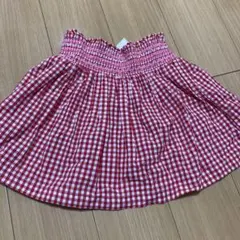 GAP KIDS ギンガムチェック スカート XL