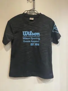 Wilson キッズ Tシャツ ブラック スポーツウェア