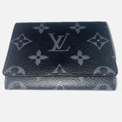 【美品】ルイヴィトン　モノグラムエクリプス　カードケース　M12874