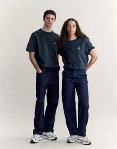 【新品タグ付き】Maison Kitsune フォックスヘッド Tシャツ Lのサムネイル