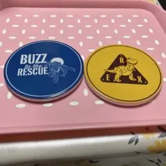 トイストーリー　コースター　2枚セット
