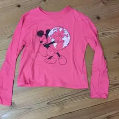 GAP KIDS ミッキーマウス 長袖カットソー XL ピンク