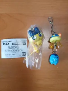 たまごっち　カラフルマルチチャーム　まめっち　UFOスイング　ぎんじろっち