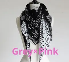 ジプソフィアgypsohila Paisley Knit Stole Pink